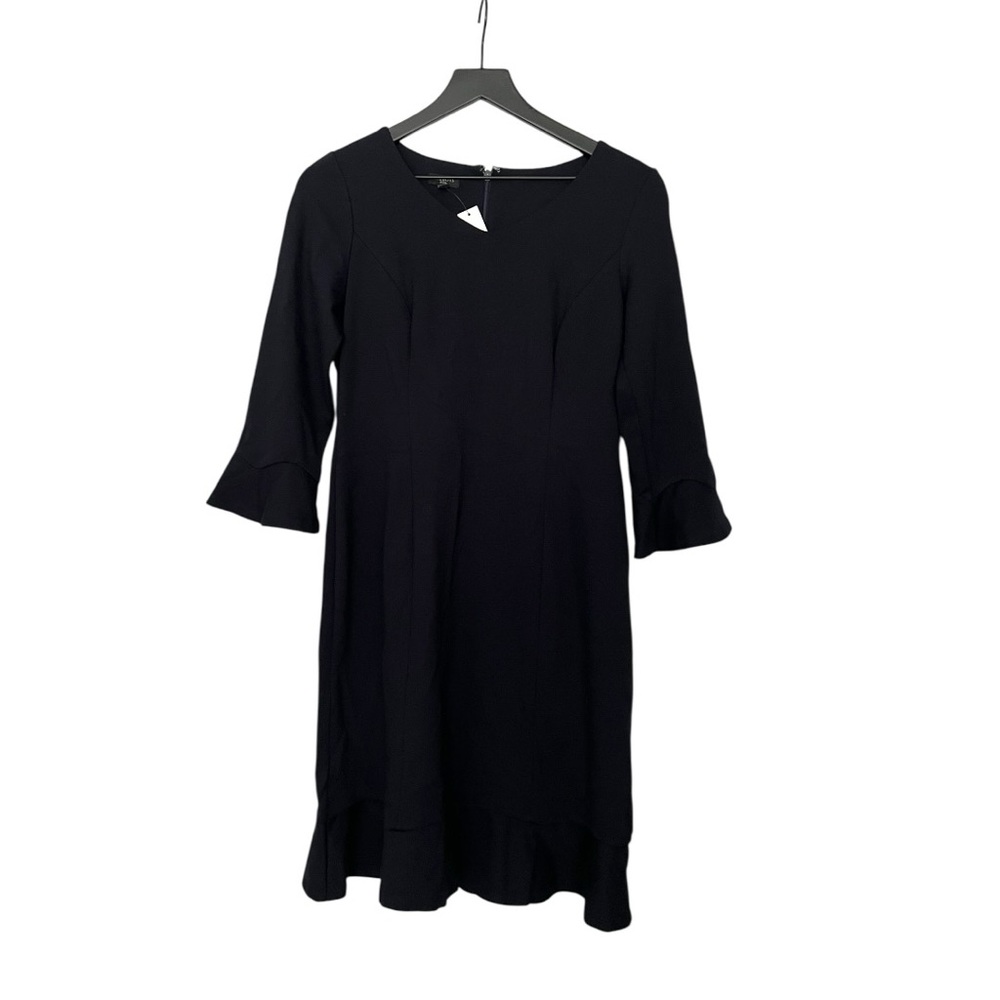 Talbots size 2 Petite navy blue dress
